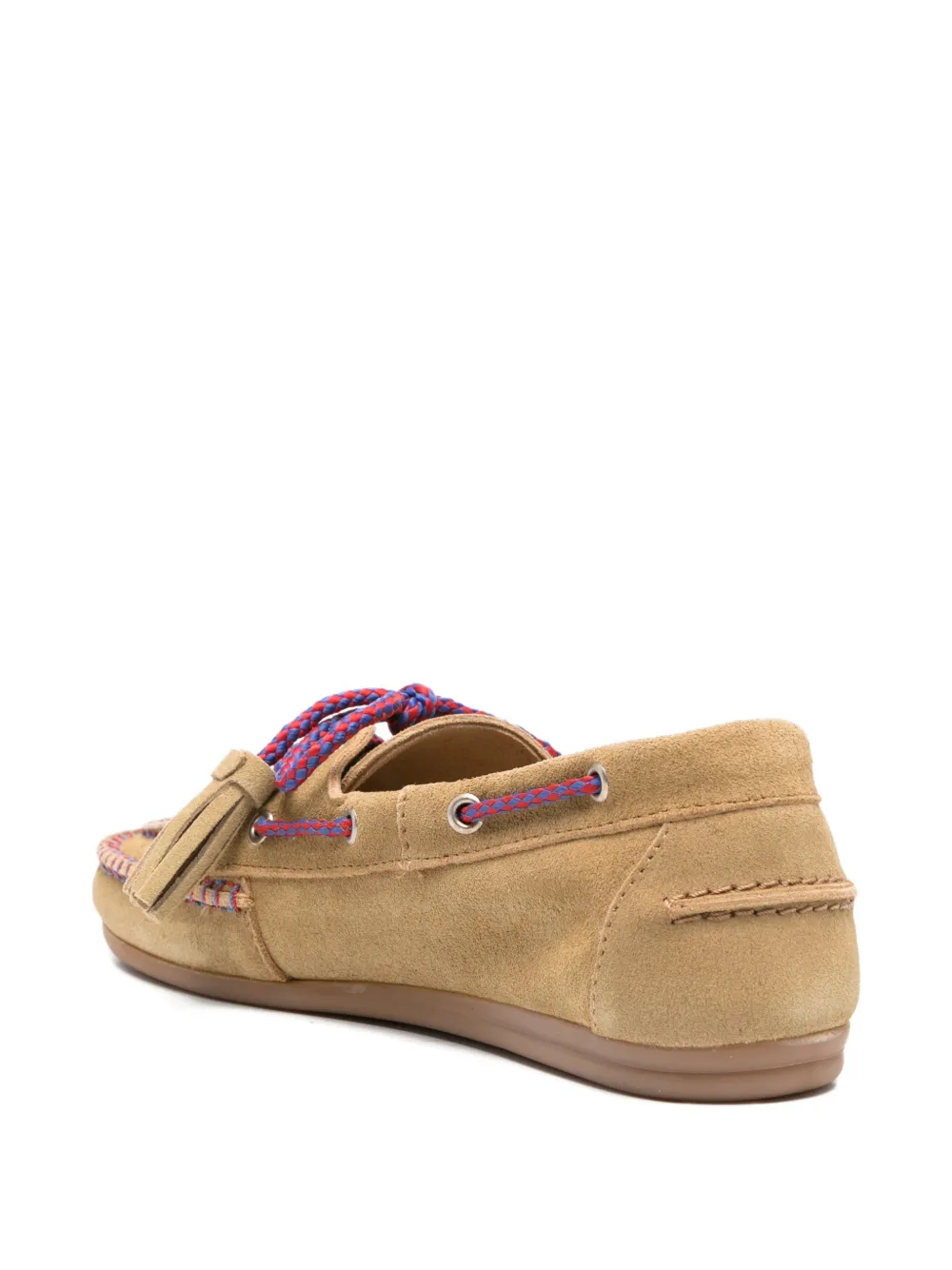 Posa Loafers met kwastje en afwerking Beige