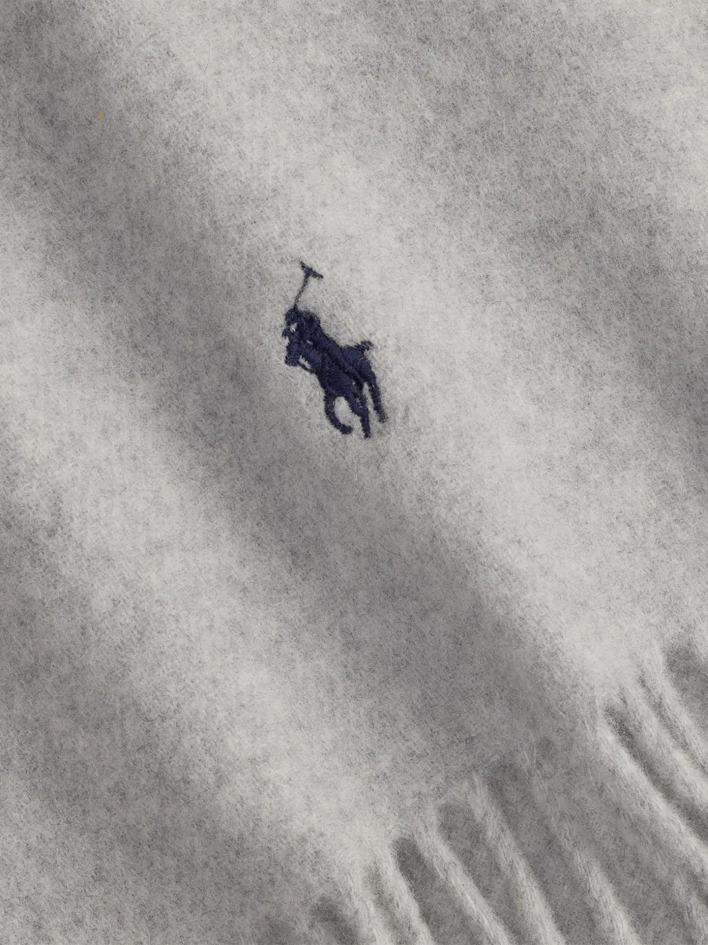 Polo Ralph Lauren Sjaal met franje Grijs