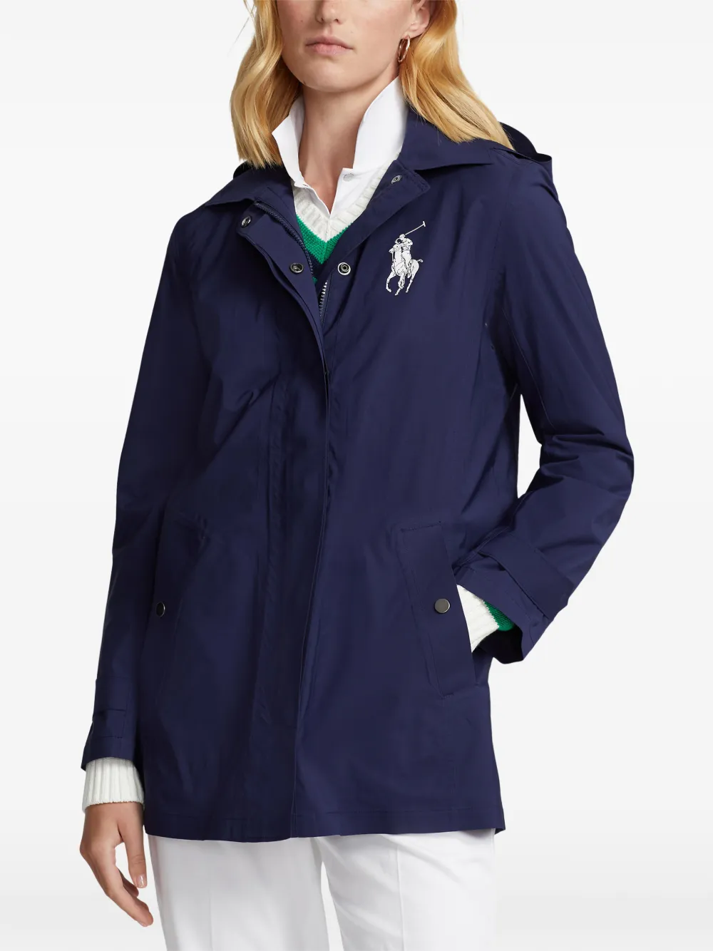 Polo Ralph Lauren Wimbledon Umpire twill jas Blauw