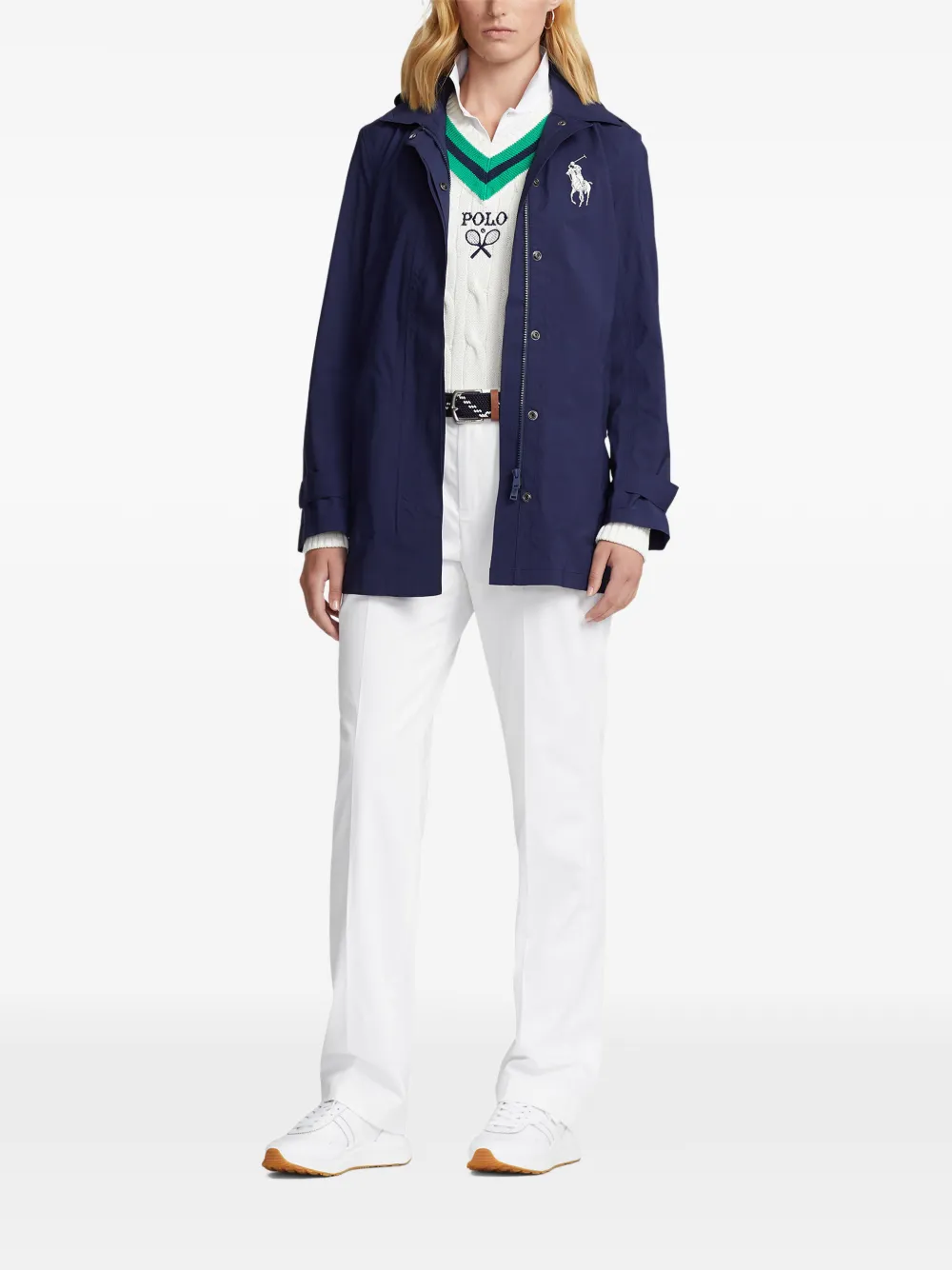 Polo Ralph Lauren Wimbledon Umpire twill jas Blauw