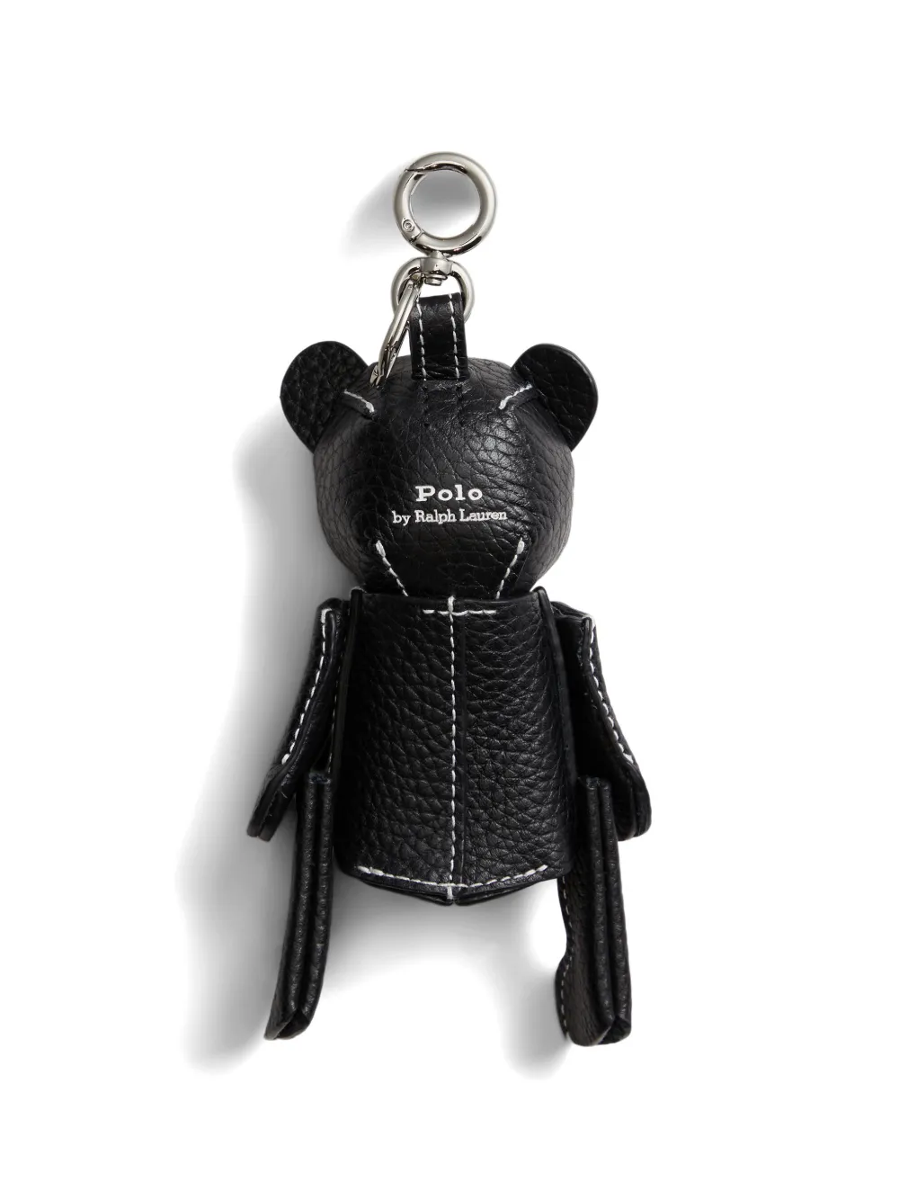 Polo Ralph Lauren Polo Bear leren tassenbedel Zwart