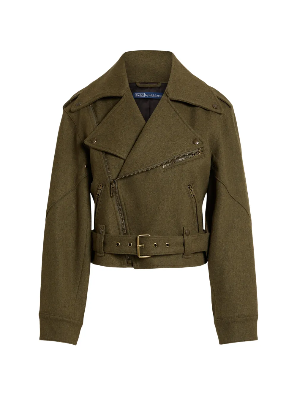 Polo Ralph Lauren belted wool jacket - Verde