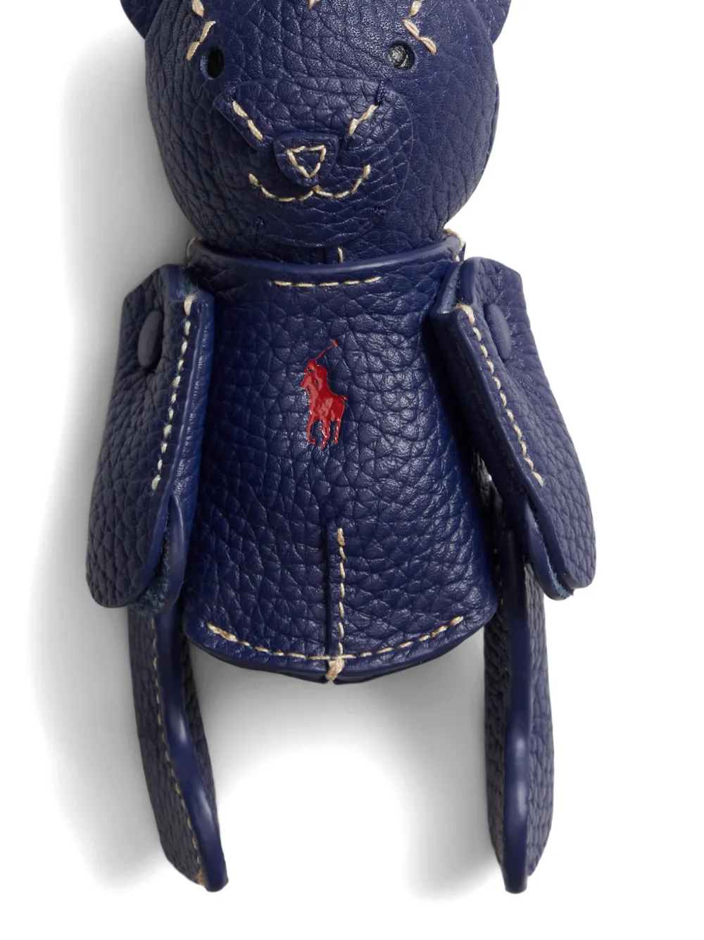 Polo Ralph Lauren Polo Bear leren tassenbedel Blauw