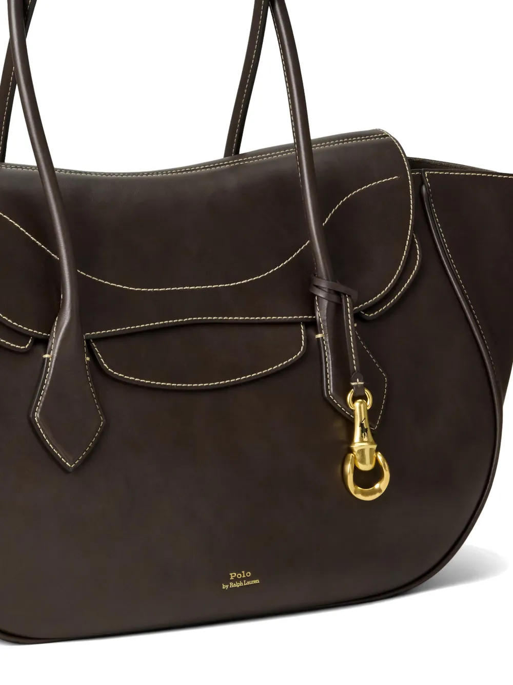 Polo Ralph Lauren Grote Polo Blaze schoudertas Bruin