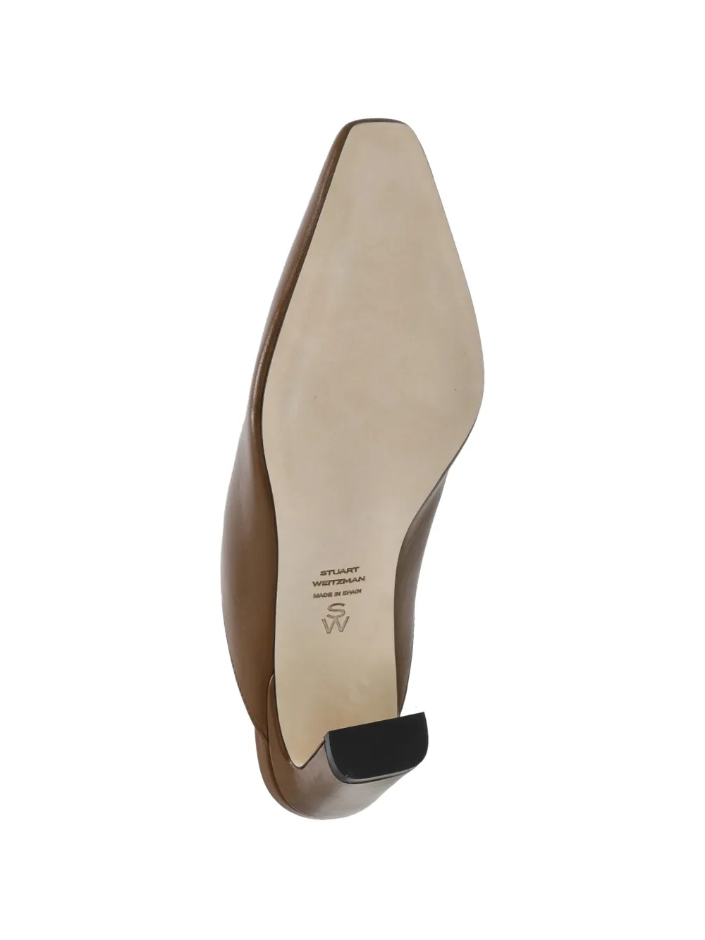 Stuart Weitzman Stassi pointed-toe mules Bruin