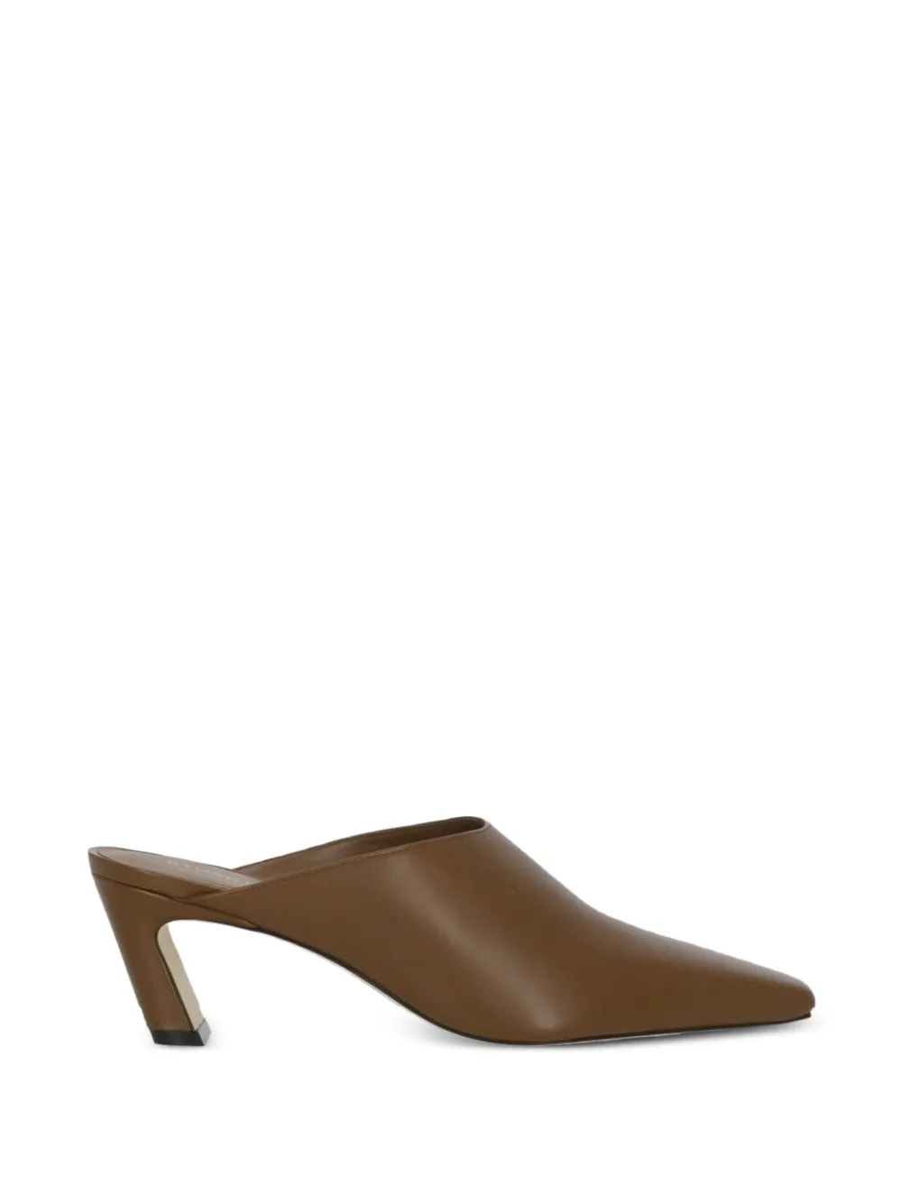 Stuart Weitzman Stassi muiltjes met puntige neus Bruin
