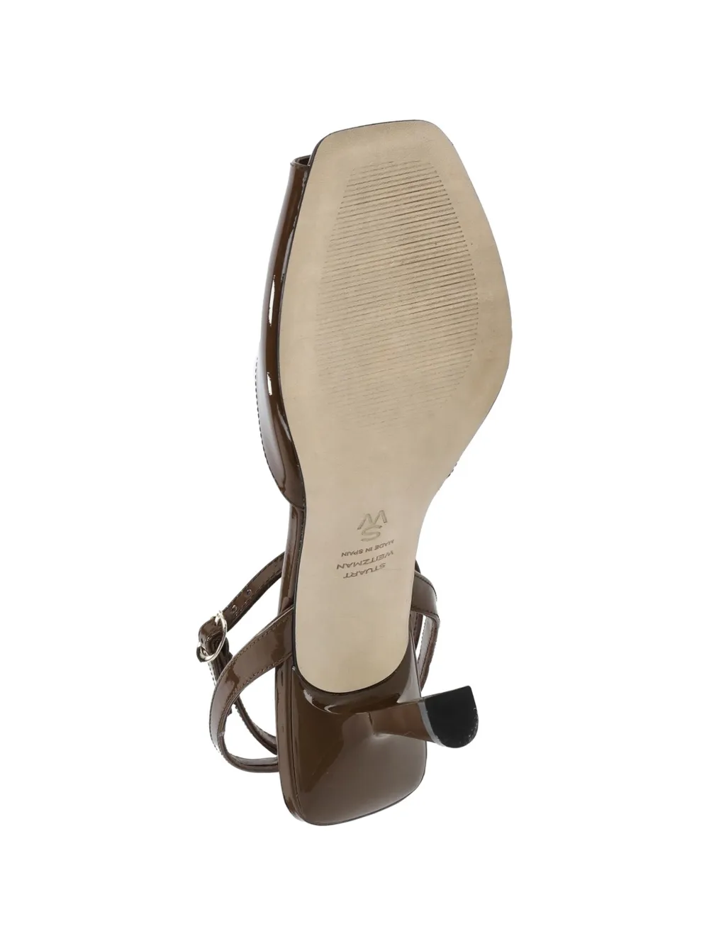 Stuart Weitzman Val pumps met enkelbandje en hak Bruin