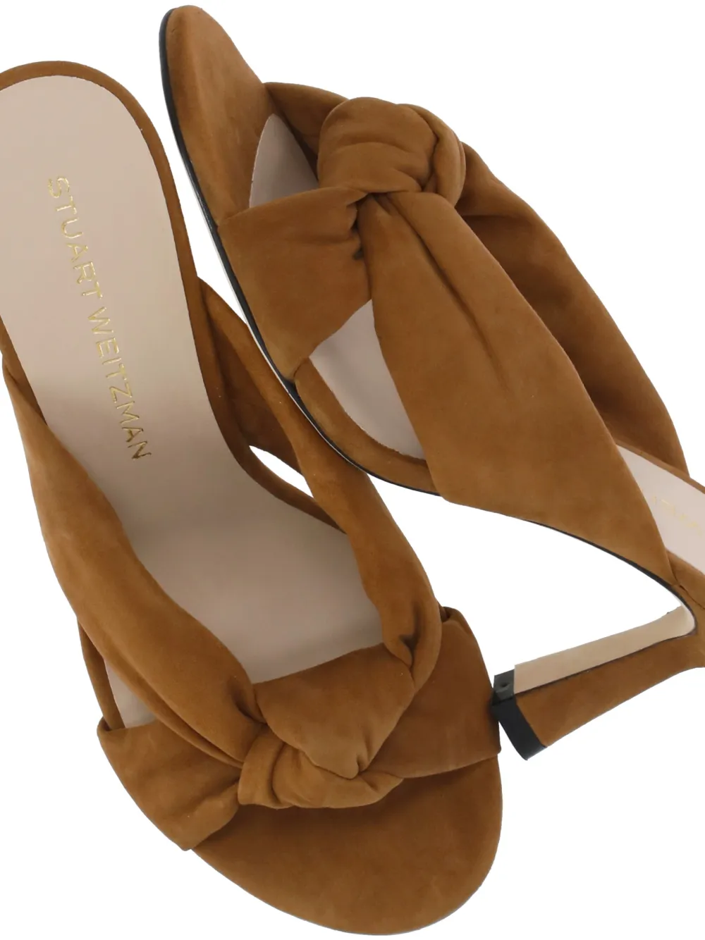 Stuart Weitzman Playa knot sandals Bruin