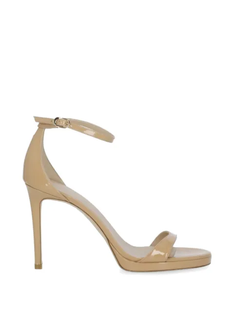 Stuart Weitzman Nudist platform strap sandals