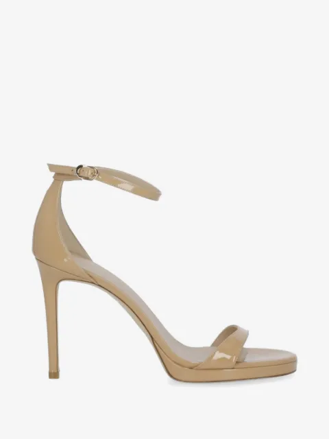 Stuart Weitzman sandalias Nudist con plataforma