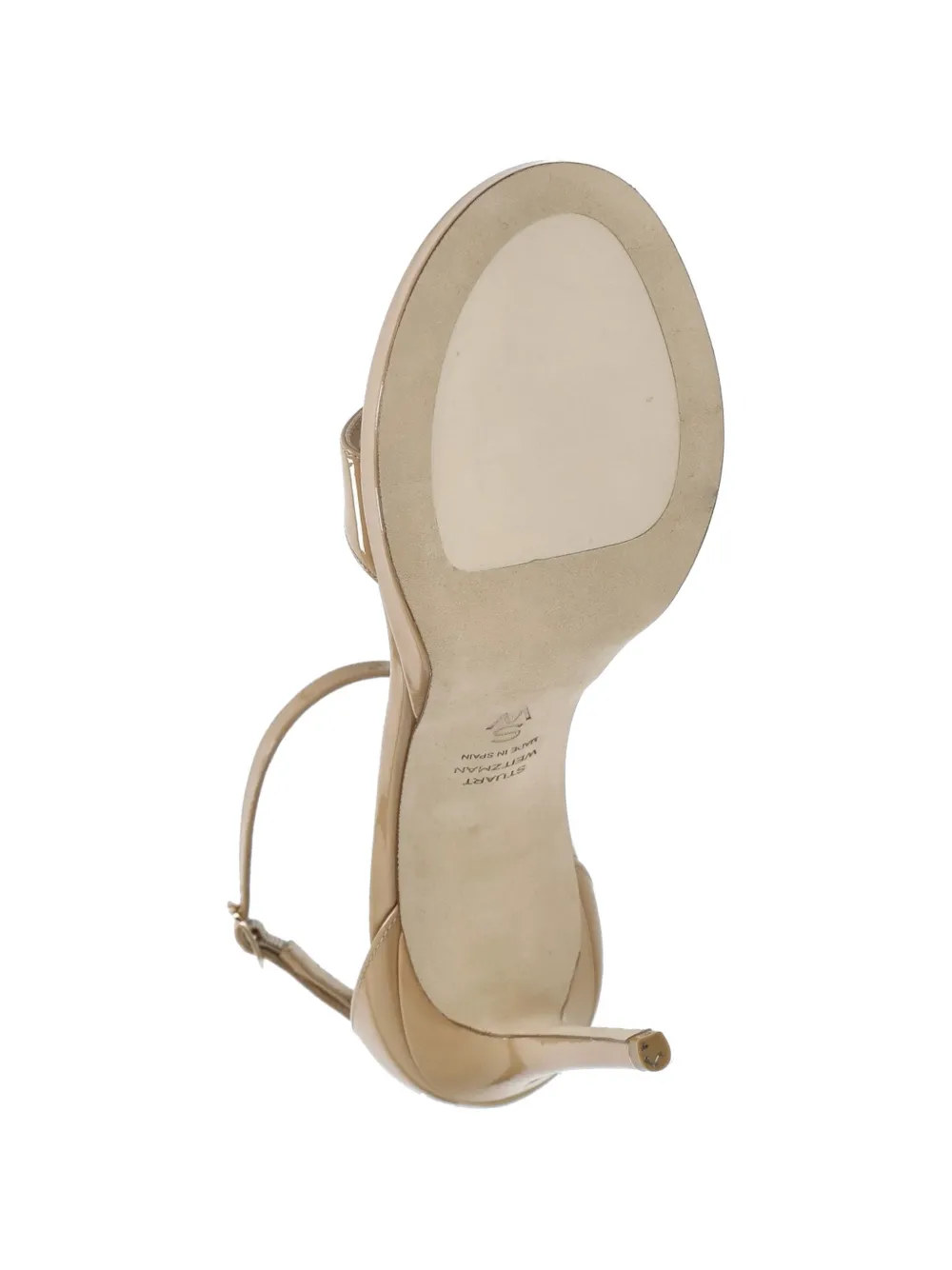 Stuart Weitzman Nudist platform strap sandals Beige