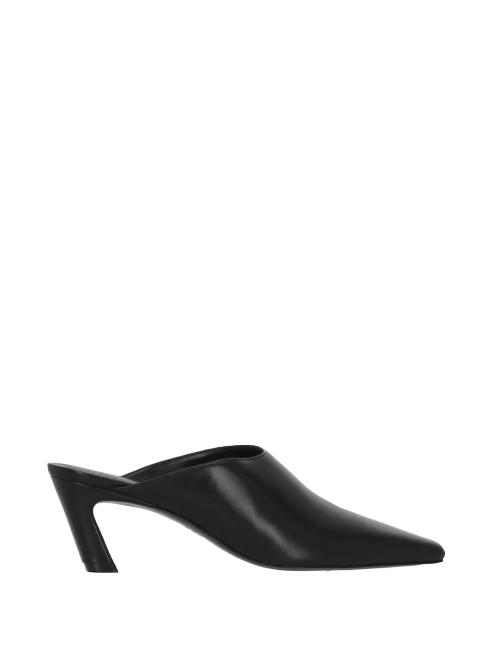 Stuart Weitzman Stassi 50 point-toe heeled mules Zwart