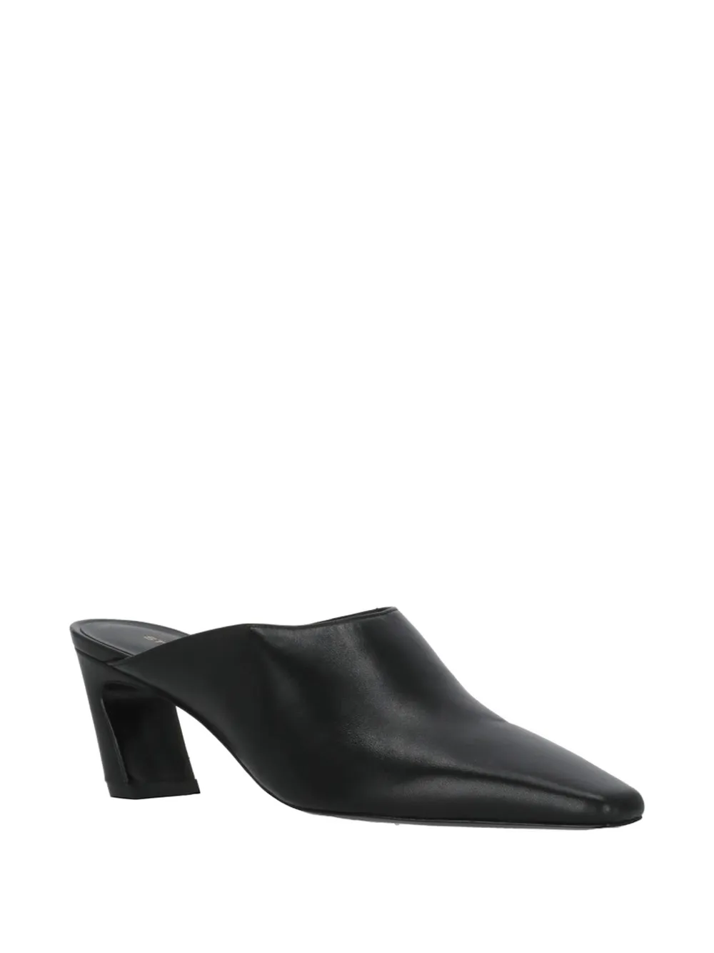 Stuart Weitzman Stassi 50 point-toe heeled mules Zwart
