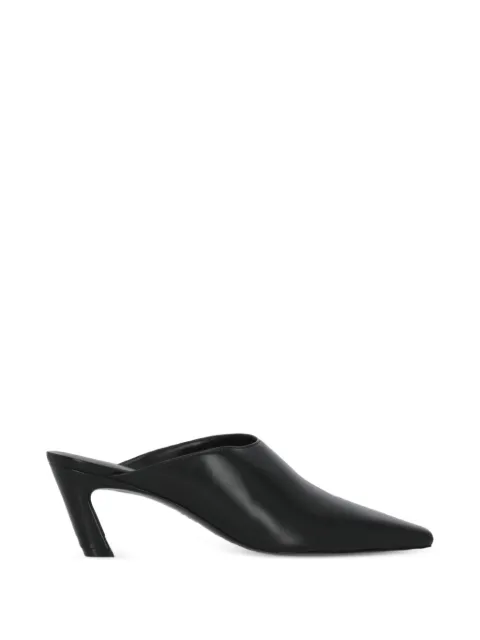 Stuart Weitzman Stassi 50 point-toe heeled mules