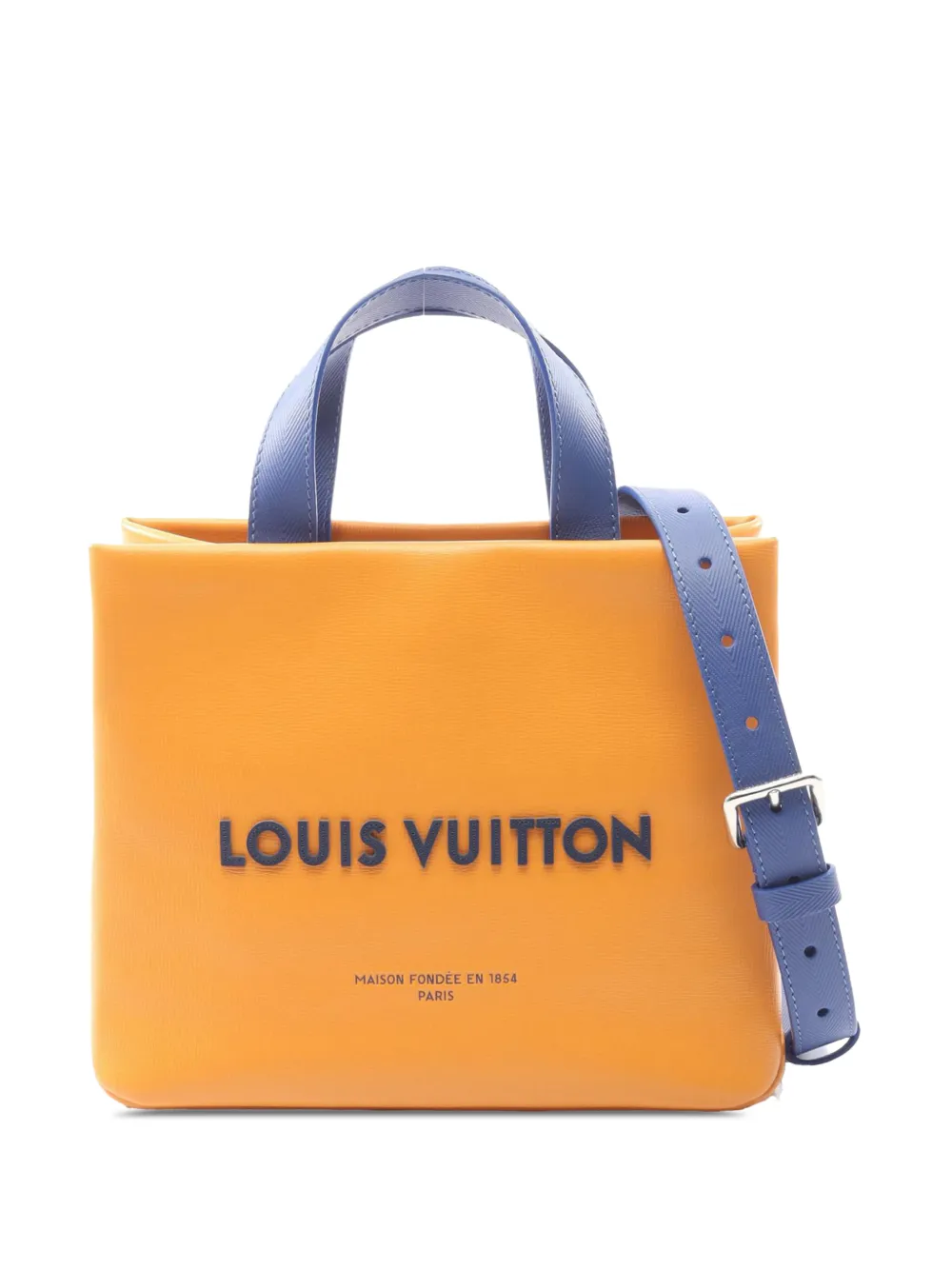 Louis Vuitton Pre-Owned 2021-2025 Mini Autres Cuirs Shopper Tote satchel - Arancione