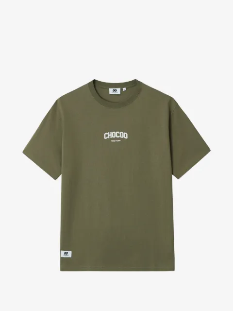 CHOCOOLATE logo-print T-shirt
