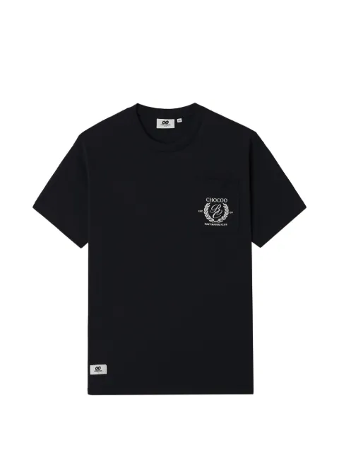 CHOCOOLATE embroidered patch-pocket T-shirt
