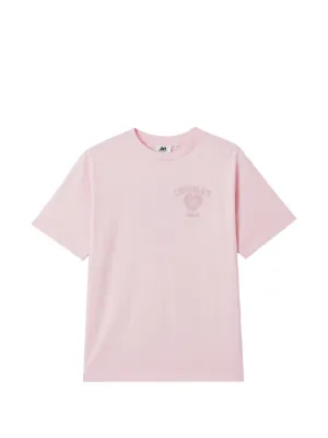 A BATHING APE® ハートエンブロイダリー Tシャツ | ピンク | FARFETCH JP