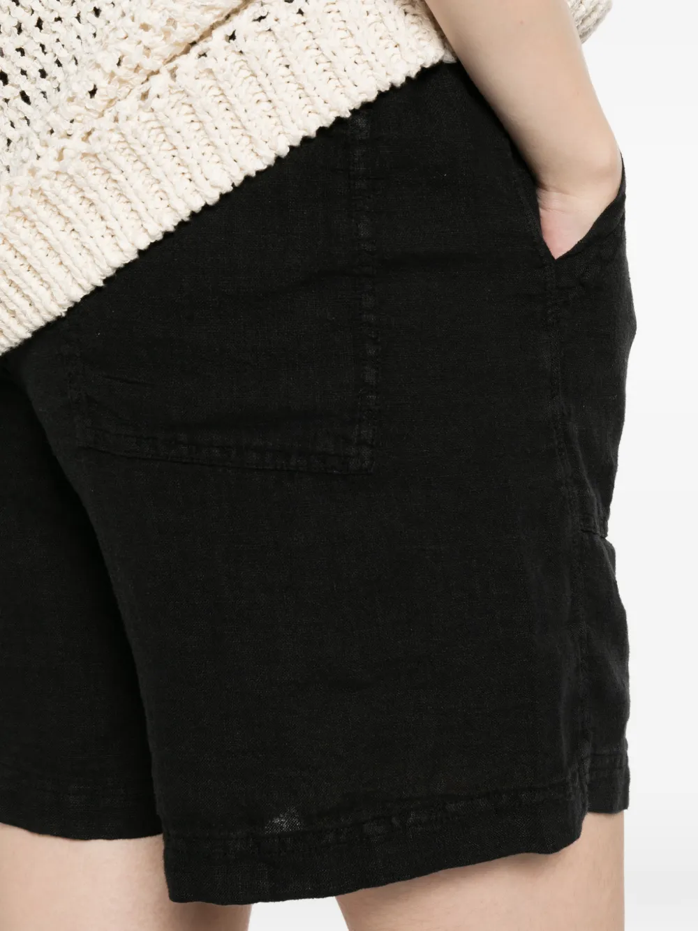 DEHA Shorts met trekkoord en zak Zwart
