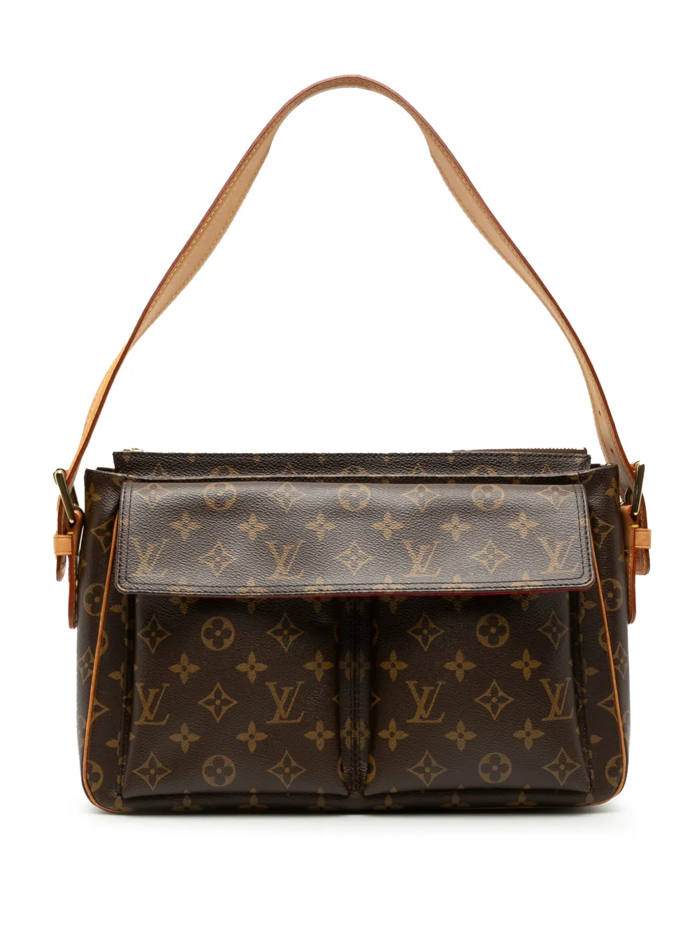 Louis Vuitton Pre-Owned 2004 Monogram Viva Cite GM shoulder bag - Marrone