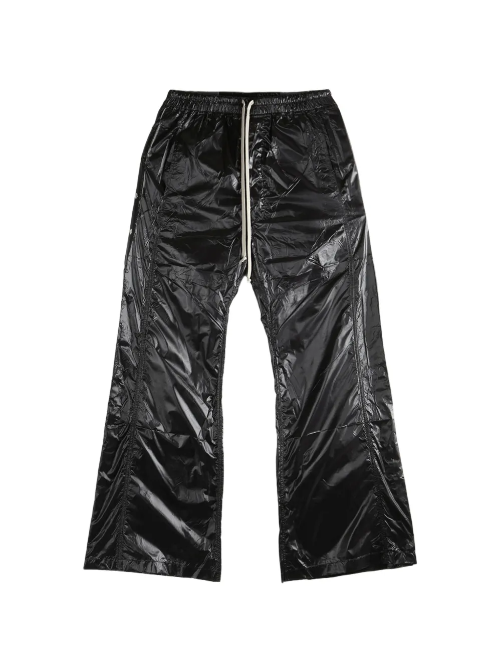 Rick Owens DRKSHDW drawstring side-button trousers - Nero