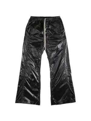 Rick Owens ジップディテール レザーパンツ | ブラック | FARFETCH JP