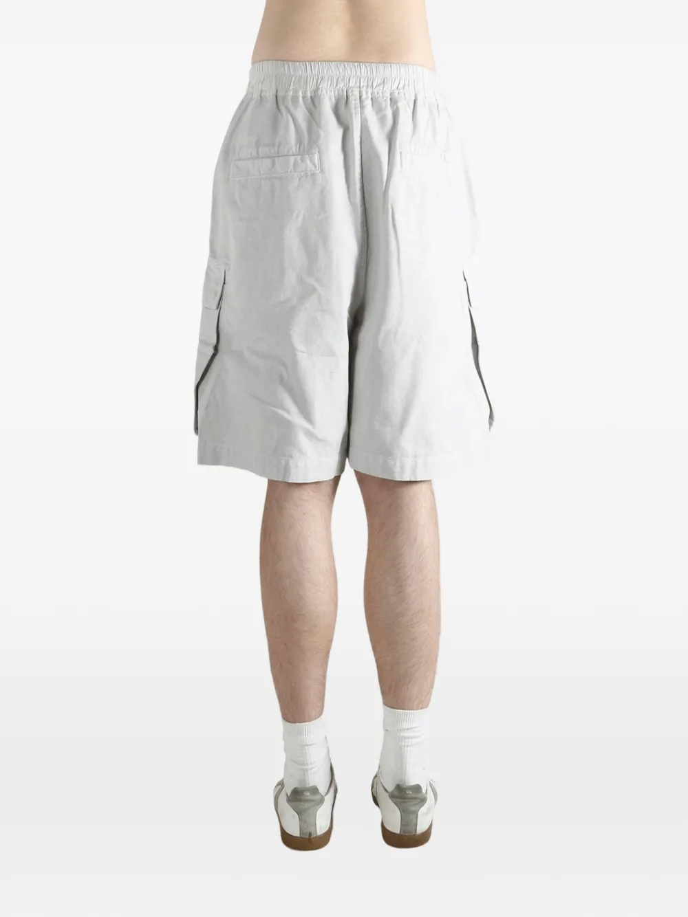 Rick Owens DRKSHDW Cargo shorts met rits Wit
