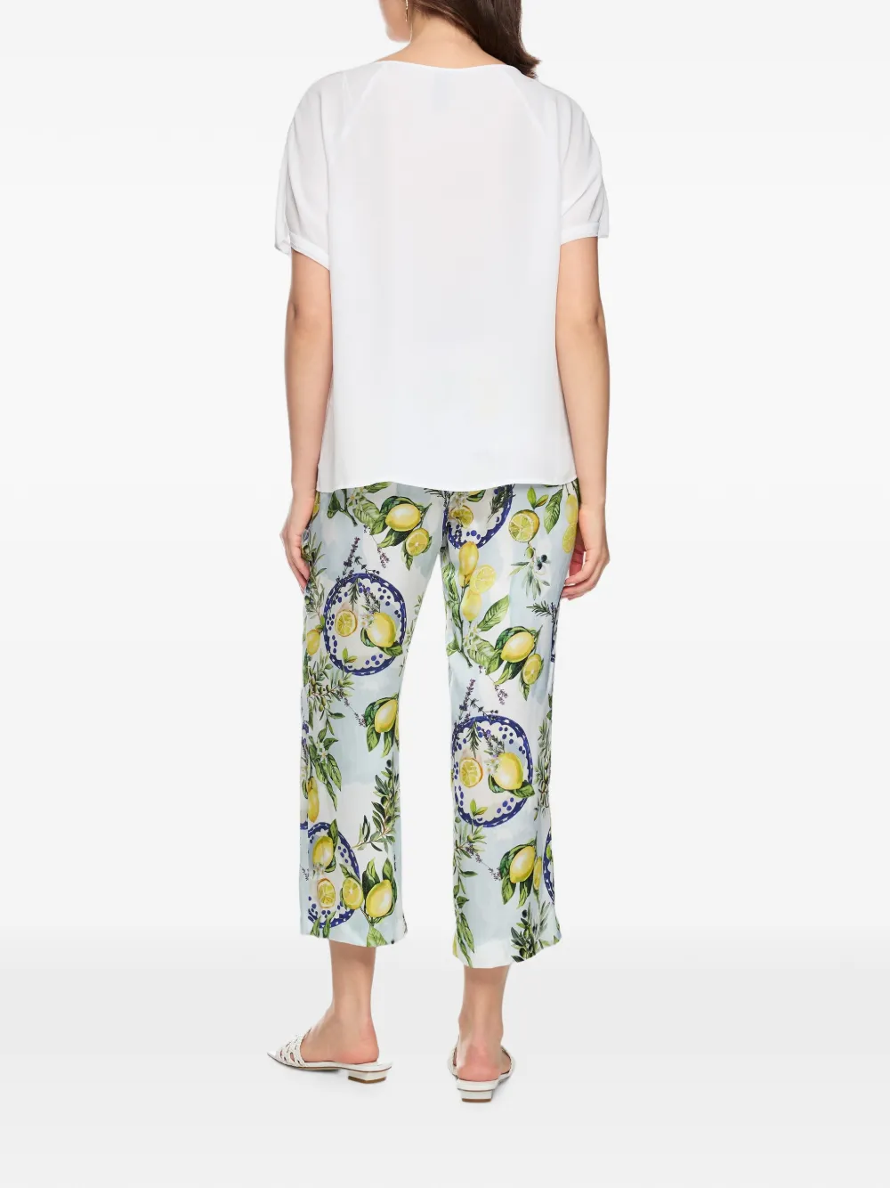 MARCCAIN Blouse met korte mouwen Wit