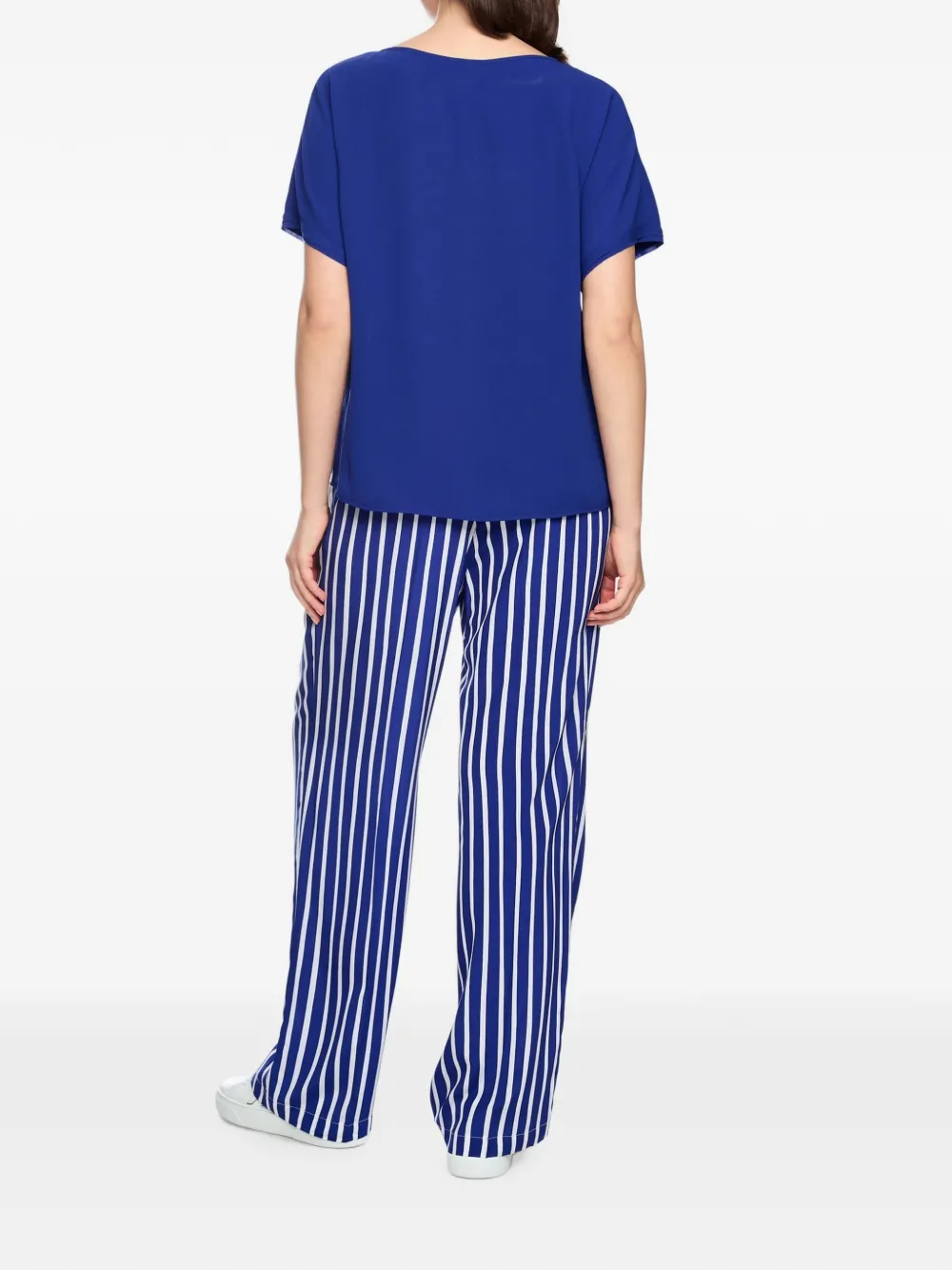 MARCCAIN Mouwloze blouse Blauw
