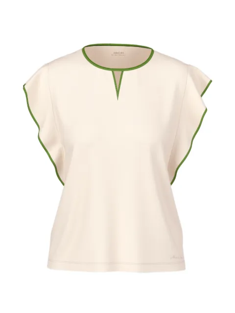 MARCCAIN T-shirt con ruches sulle maniche
