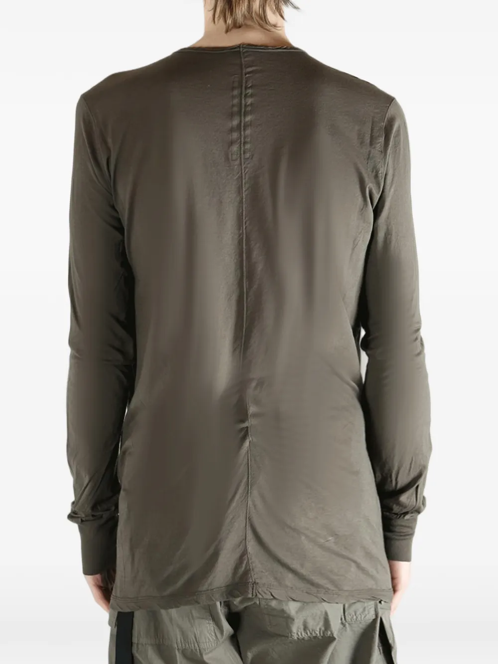 Rick Owens DRKSHDW T-shirt met lange mouwen Groen