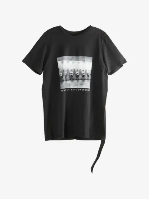 Rick Owens DRKSHDW T-shirt met grafische print