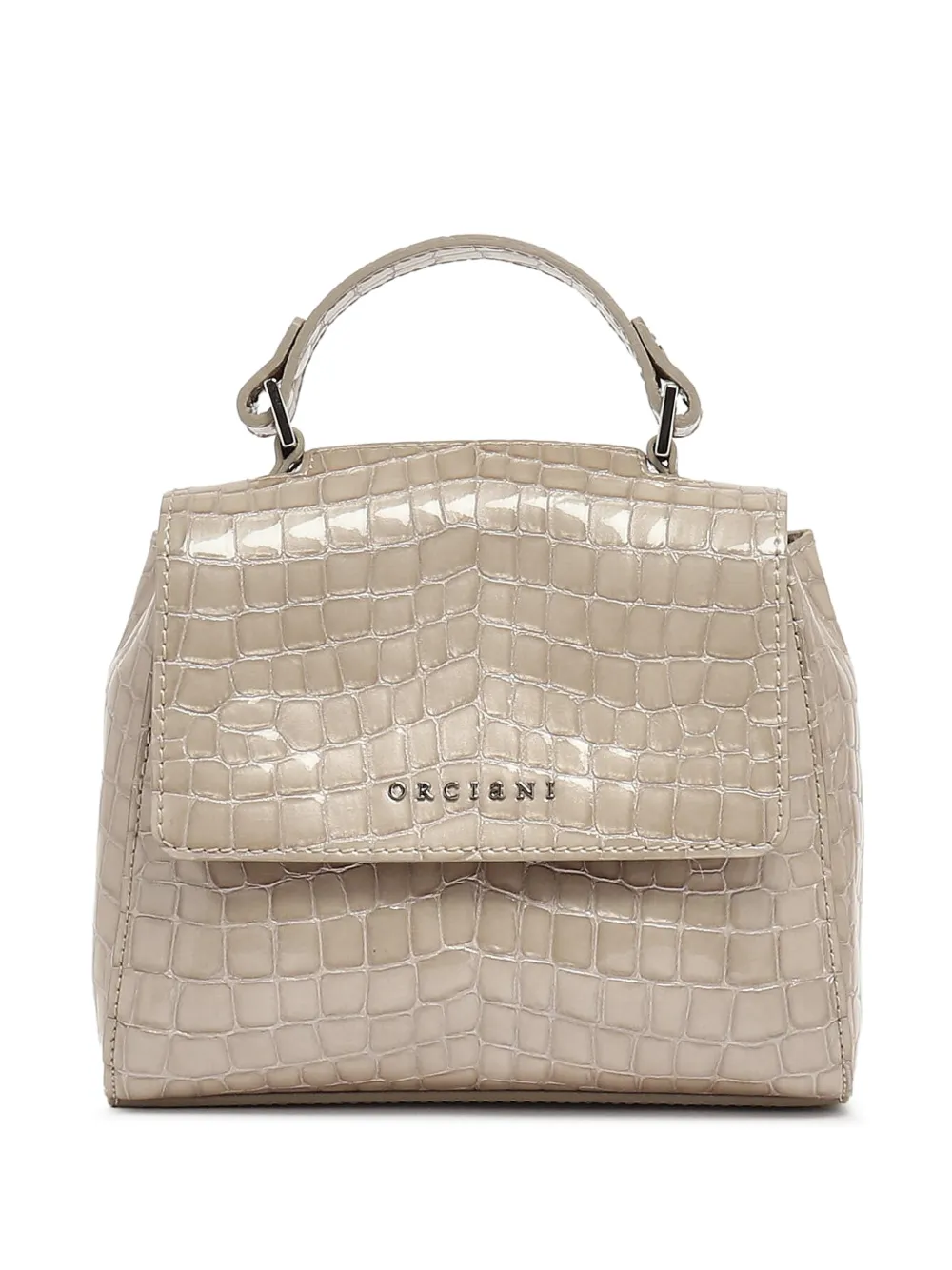 Orciani Borsa tote Sveva Cocco Glow XS - Toni neutri