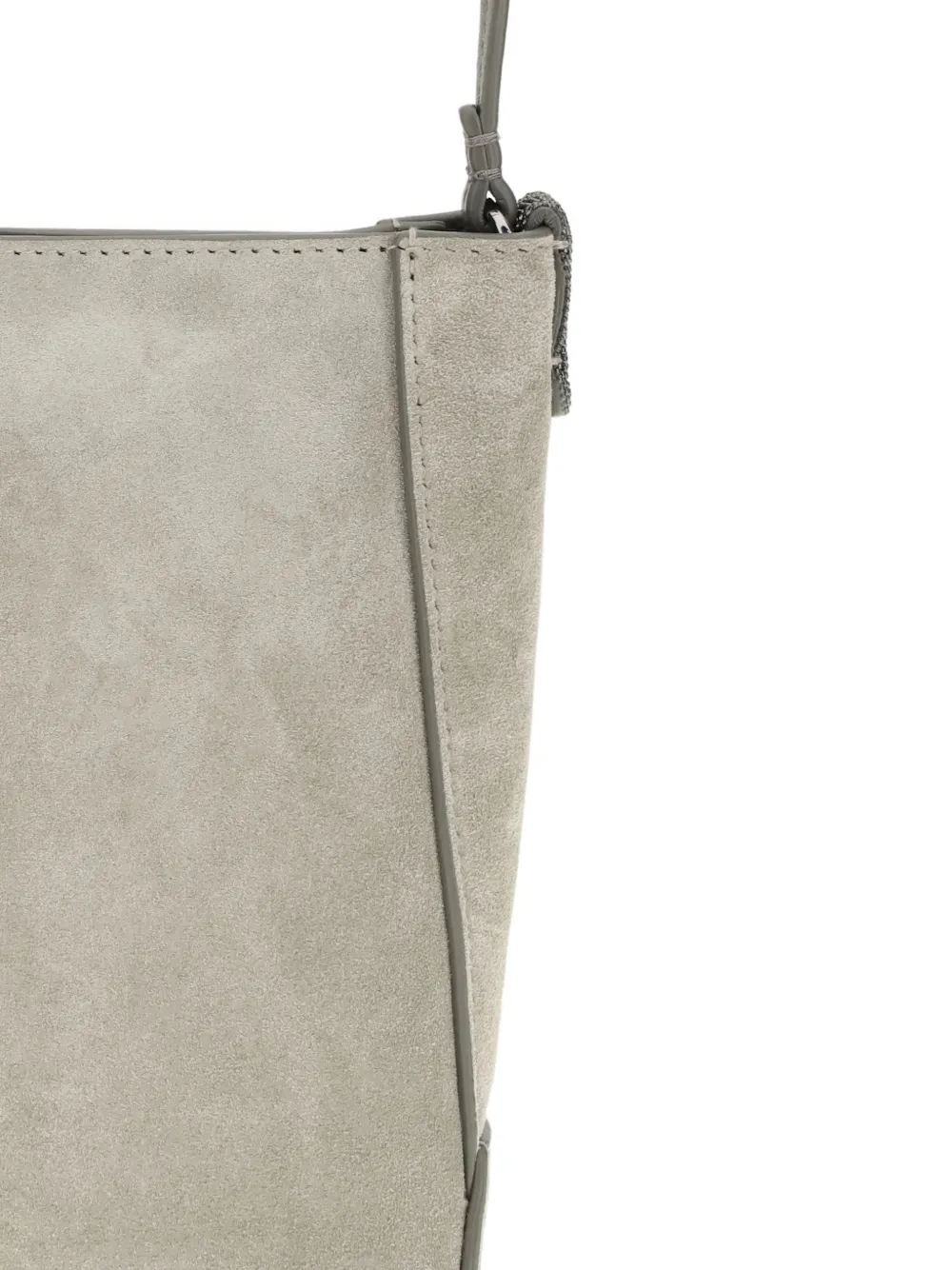  Brunello Cucinelli Leather Top-handle Shoulder Bag - Grey 