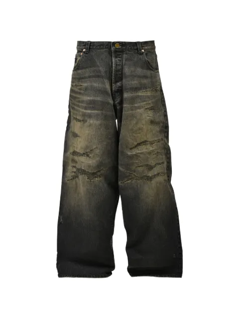 KAMIYA  distressed-effect jeans