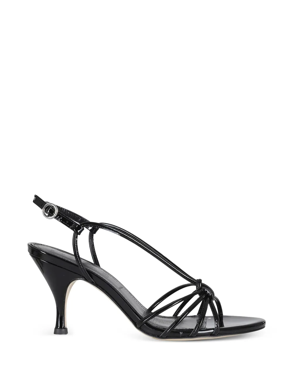 Aeyde knot strap pumps Zwart