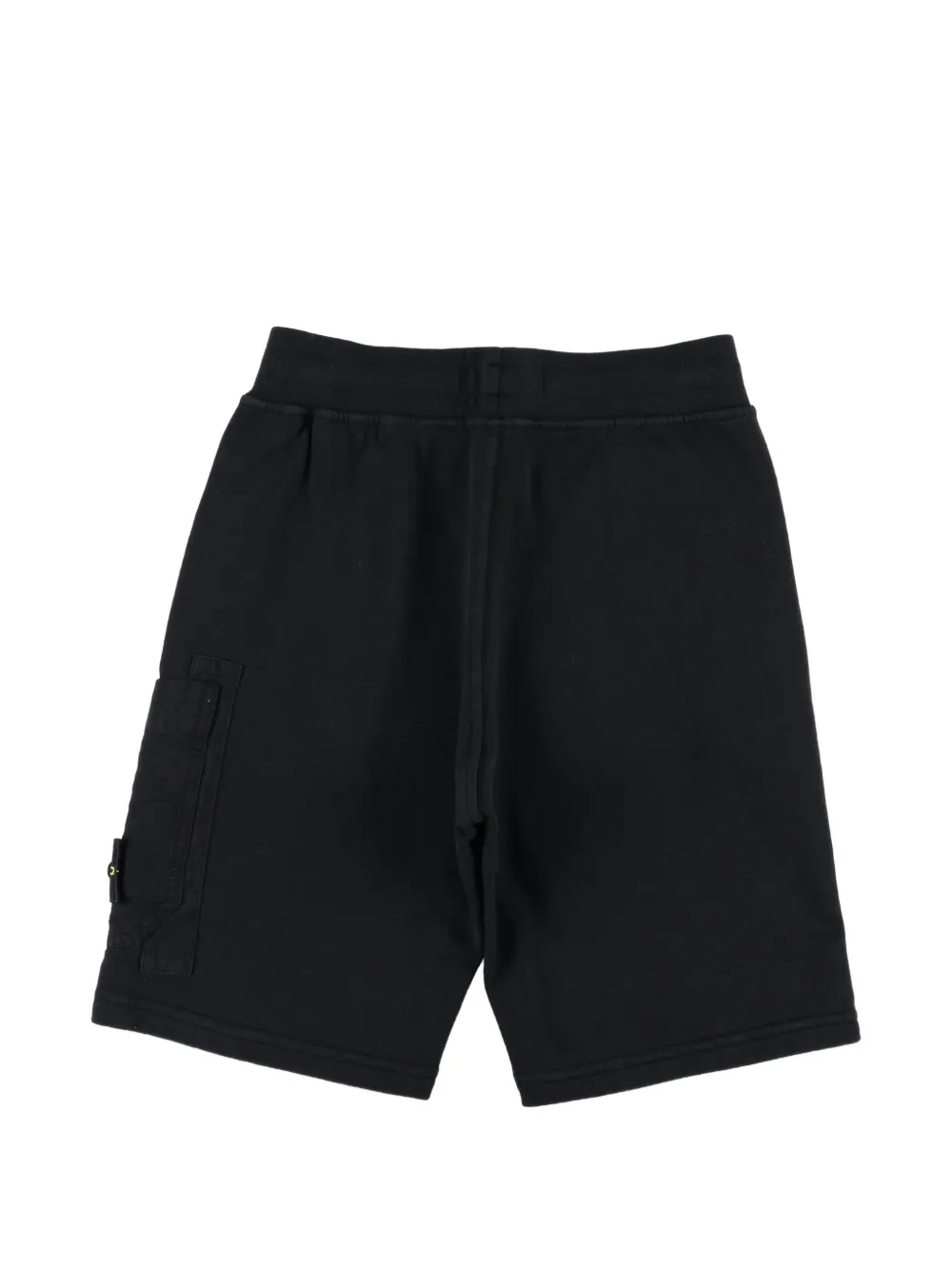  Stone Island Junior Patch-pocket Shorts - Black 