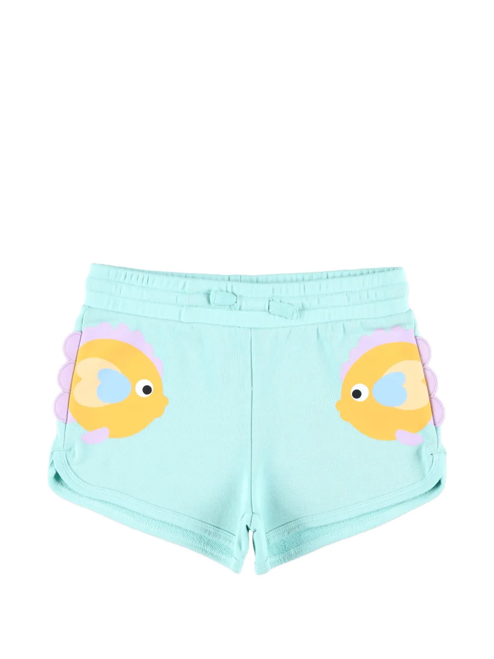 Fish-Print Tracksuit Set