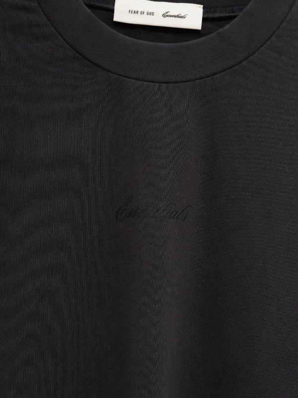 FEAR OF GOD ESSENTIALS Faded T-shirt | Black | FARFETCH