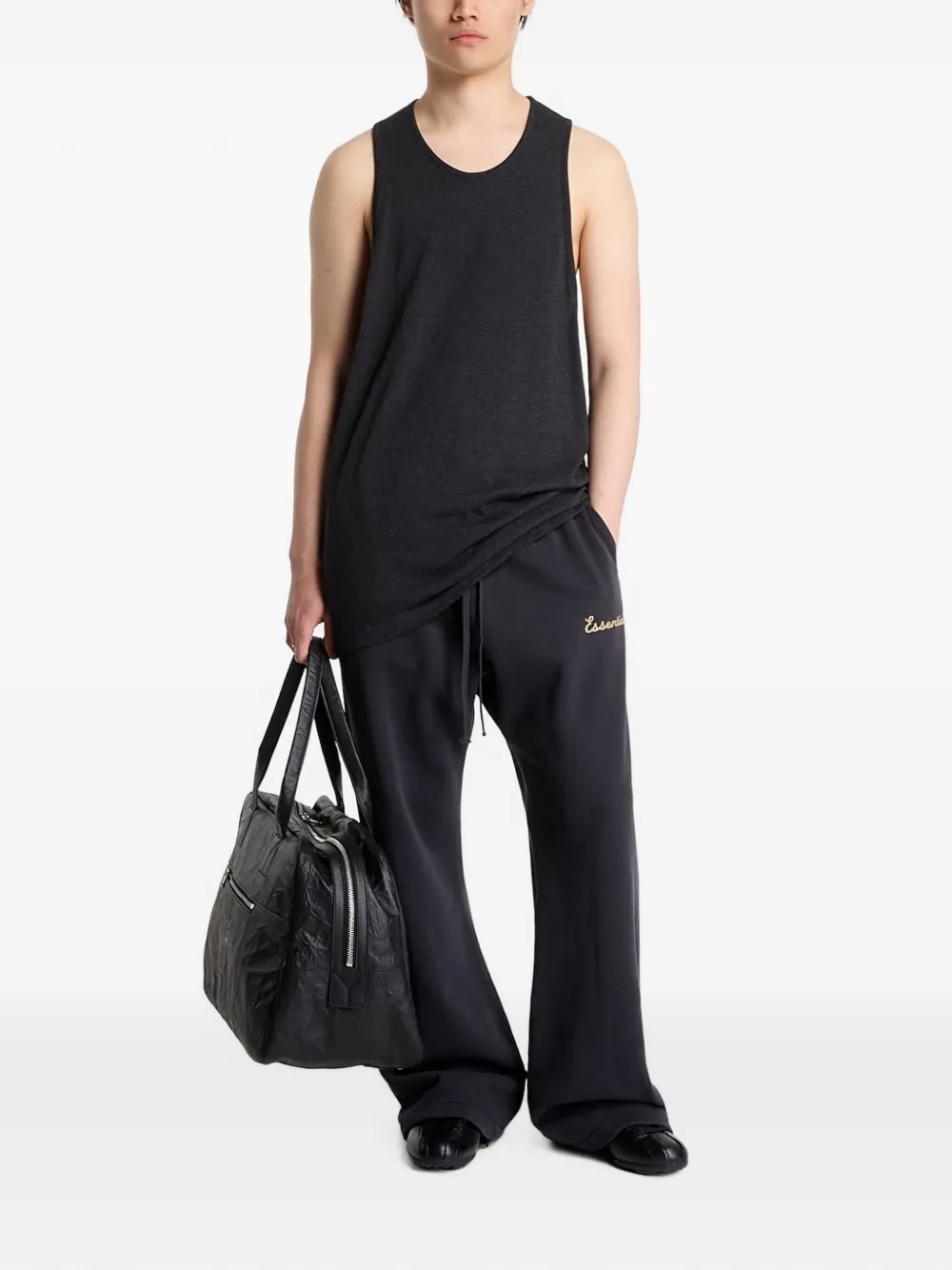 FEAR OF GOD ESSENTIALS Mouwloos T-shirt Grijs