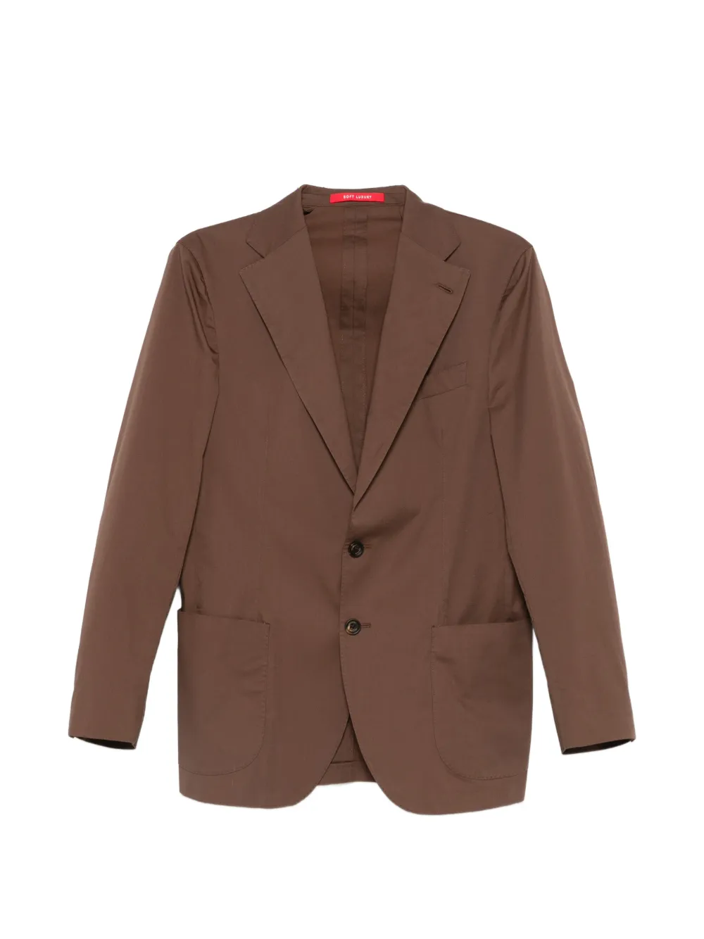 Bagnoli Sartoria Napoli button-fastening jacket - Brown