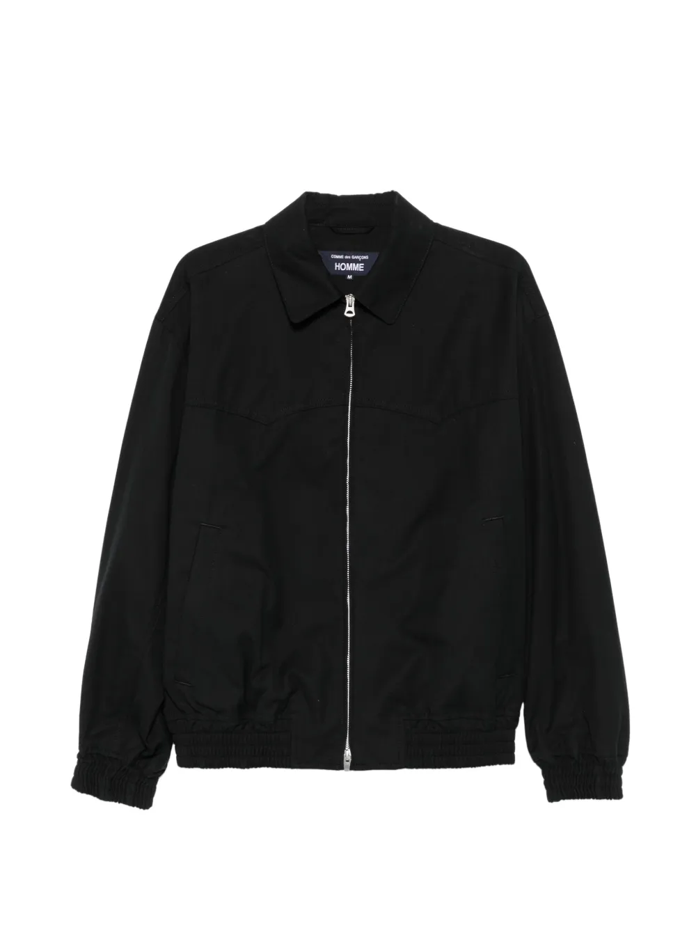 Comme des Garçons Homme zip-up bomber jacket - Nero