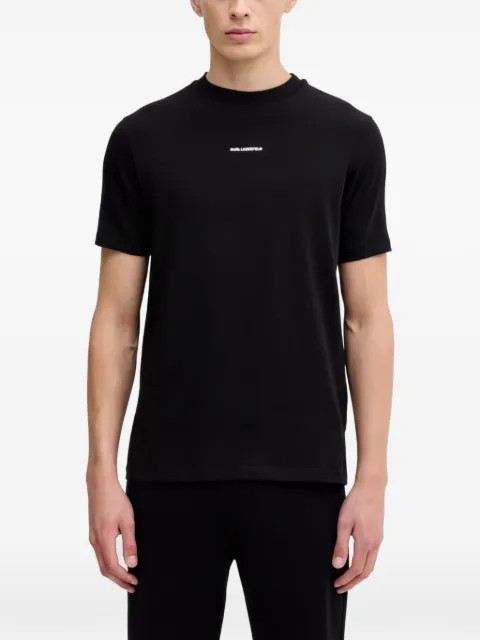 Karl Lagerfeld logo-print short-sleeve T-shirt
