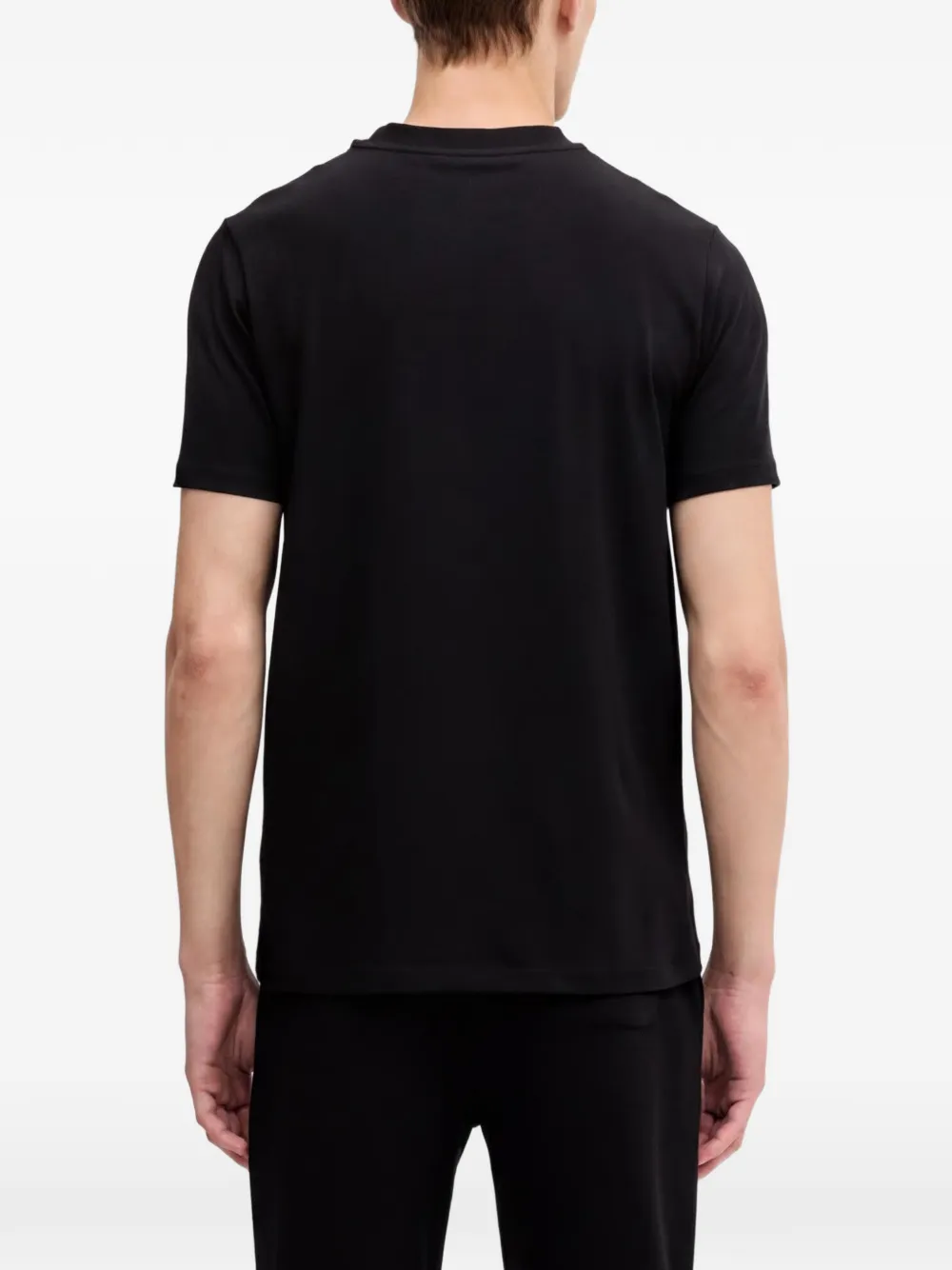 Karl Lagerfeld T-shirt met logoprint Zwart