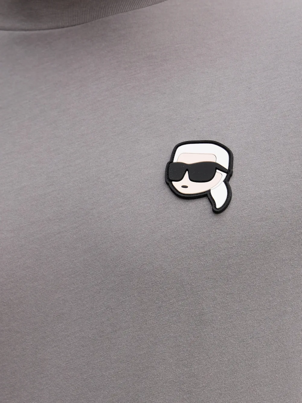 Karl Lagerfeld K Ikonik T-shirt met korte mouwen Grijs
