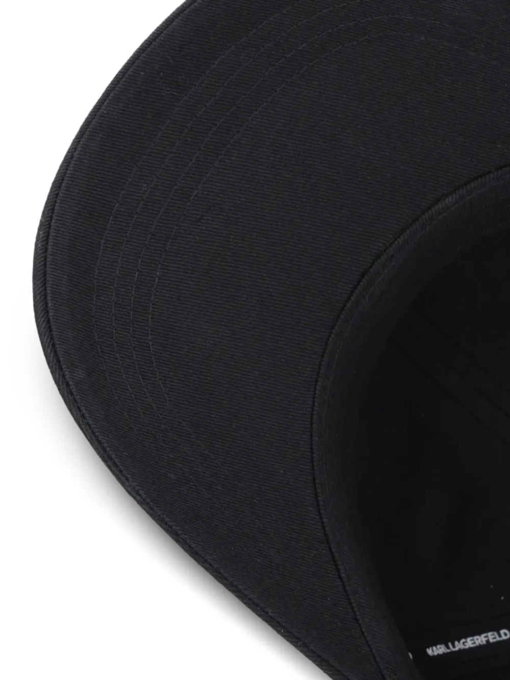 Karl Lagerfeld K Ikon honkbalpet Zwart