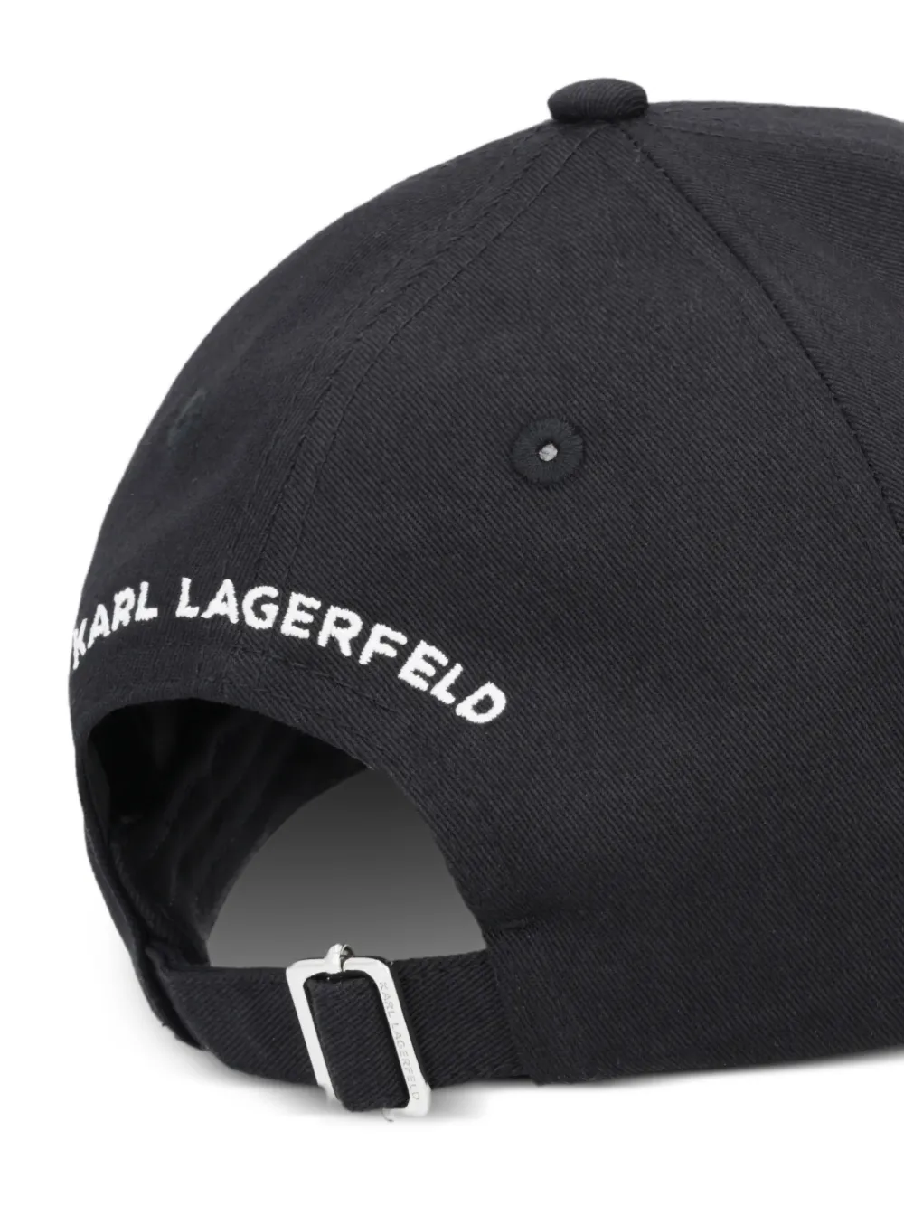 Karl Lagerfeld K Ikon honkbalpet Zwart
