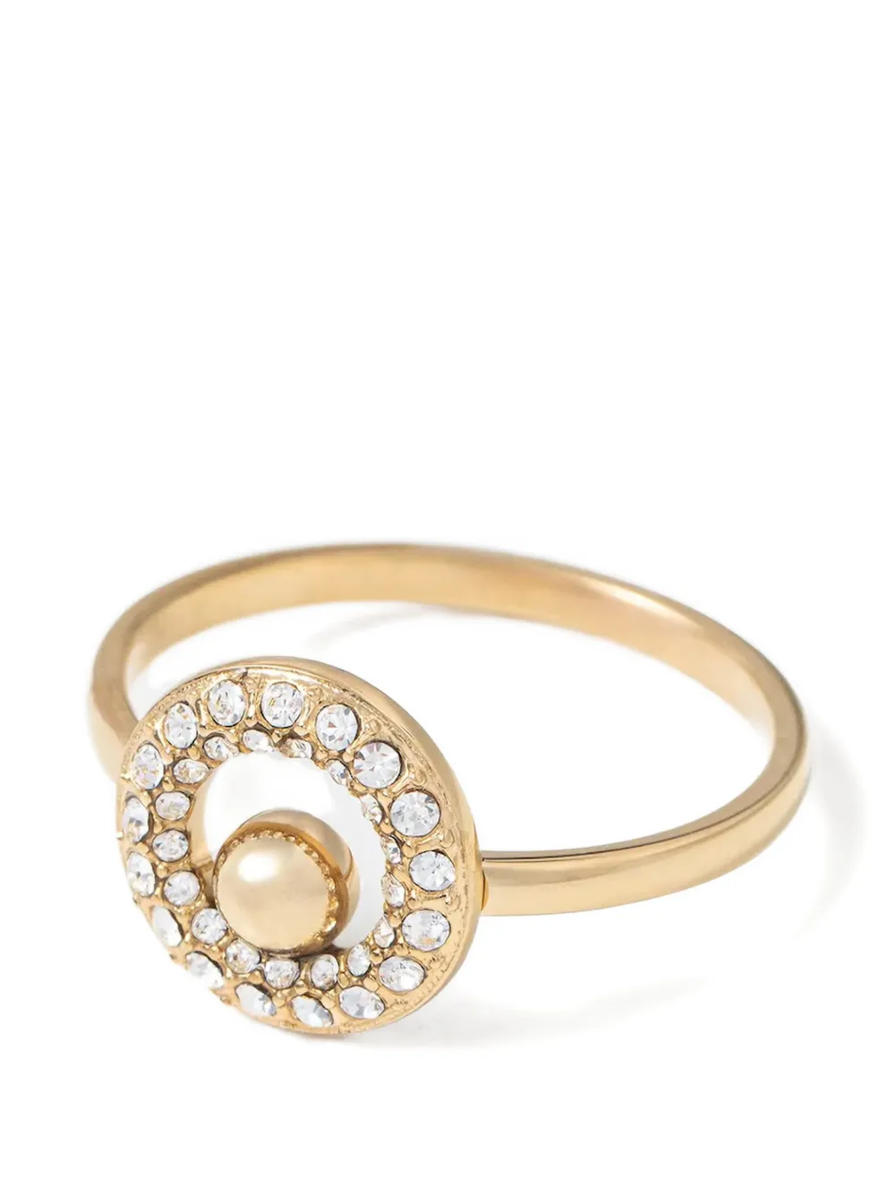 Karl Lagerfeld round-shape ring - Oro