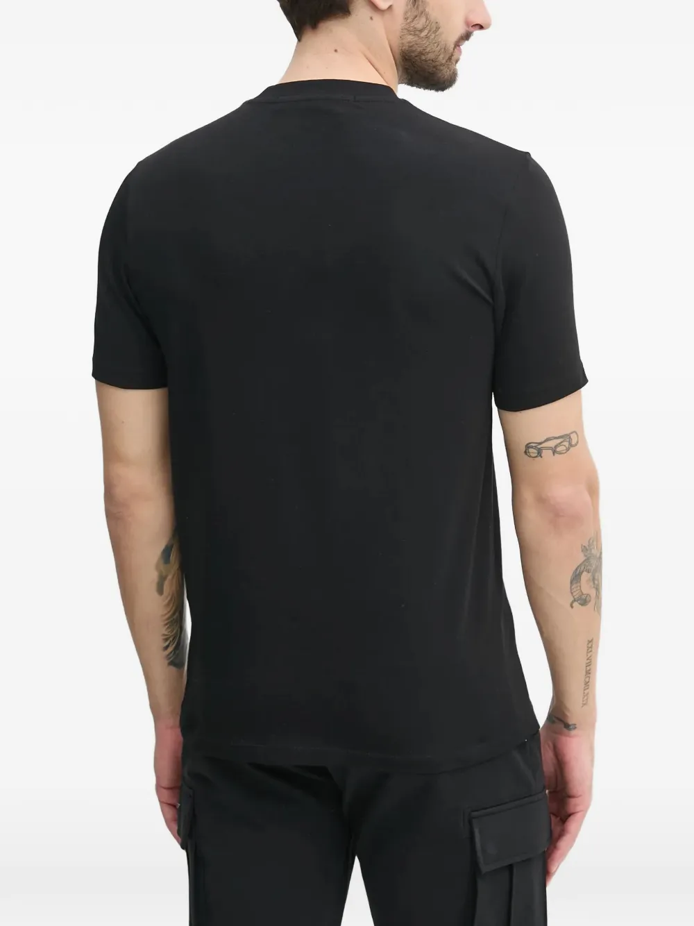 Karl Lagerfeld T-shirt met grafische print Zwart