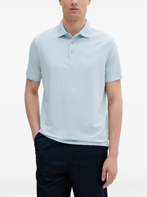 Karl Lagerfeld logo-embroidered polo shirt